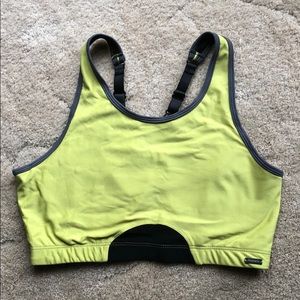 Adjustable Sports Bra, Keyhole Back, Never Worn